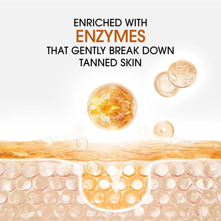 Niconi Men Enzyme De Tan Pack For Face And Body 300g Best Quality Skincare Solution